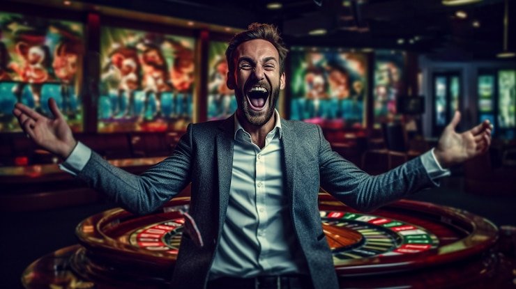 Antarmuka permainan Ikan Jackpot di aplikasi mobile moa4d dengan tampilan ikan dan zona target